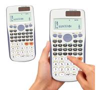 KBIBCK Scientific Calculator, FX-991ES PLUS Math Calculator with 417 Functions, 10+2 Digits Portable Calculators for Universities, Engineering, Middle School, Offices, Teaching