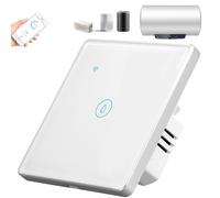 KBIBCK Smart Immersion Heater Timer Switch,40A WiFi Water Heater Switch,8000W Smart Touch BoilerSwitch, SwitchWater HeaterTimer,APP Remote Control, Works with Amazon Alexa & Google Assistant