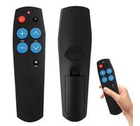KBIBCK TV Remote Control with Large Buttons, Universal Remote Control, Easy to Use and Setup, Suitable for Dementia, Senior Remote Control, Works for TV and Cable IR Devices