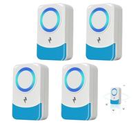 KBIBCK Ultrasonic Pest Repeller, 4 Pack Ultrasonic Electric Mosquito Repellent, Ultrasonic Repeller for Indoors, Anti Mosquitos, Cockroaches, Mice, Flies, Spiders