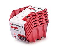 KBILS25-3020 Container: Cuvette Red Long 249x158x114mm 6pcs KBILS25 BINEER BOX