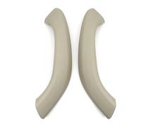 KBKEUBUAD Inside Interior Handle for B&MW X1 X2 F48 F49 F39 2016-2020 Car Interior Door Pull Handle ABS Outer Cover Trim(Oyster 2pcs Set)