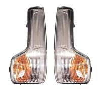 KBKEUBUAD Turn Signal Light Side Rearview Mirror Turn Signal Lights Indicator Lamp Without Bulb LED For Iveco For Daily 2015-2020(Pair)