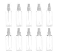 KBLDOPN 10PCS/SET 100ml Travel Transparent Plastic Perfume Atomizer Empty Misty Spray Bottle For Traveling,Cosmetic,Perfume