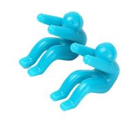 KBLDOPN Overflow Preventers For Soup Pot 2PC Spill-proof Pot Clips Lid Lifter For Soup Pot Kitchen Tools Lid Stand Silicone Heat Resistant Holder Great Cooking Helpers And Decoration(Blue sky)