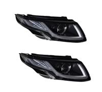 KBNGCAQ Auto Headlight Assemblies Compatible With Land For Rover For Range For Rover For Evoque L538 2015 2016 2017 2018 Headlights Car Lamp Assembly DRL Front HeadLamp(With AFS)
