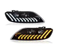 KBNGCAQ Auto Headlight Assemblies Compatible With Q7 2010 2011 2012 2013 2014 2015 DRL Sequential Turn Signal Lamp Daytime Running Light Front Headlights Assembly(AFS)