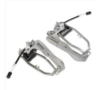 KBNGCAQ Car Door Handle Carrier Compatible with BMW for E53 X5 2000 2001 2002 2003 2004 2005 2006 51218243615 1 Pair Door Handle Carrier Front Left Right