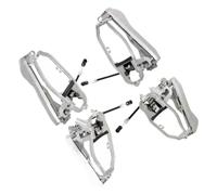 KBNGCAQ Car Door Handle Carrier Compatible with BMW for X5 E53 2000 2001 2002 2003 2004 2005 2006 51228243635 51218243616 Car Door Handle Mounting for Bracket