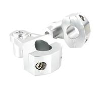 KBNGCAQ Compatible With For Vulcan 800 VN 800 1995-2006 For Vulcan 900 VN 900 2006-2013 Motorcycle Handlebar Risers 25.4mm Car Paddle Shifter(Silver)