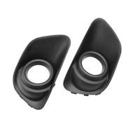 KBNGCAQ Fog Lamp Grille Cover Compatible With Jeep For Compass 2011 2012 2013 2014 2015 2016 2017 Car Front Bumper Fog Light Cover Grille Lamp Bezel Frame 68109871AA 68109870AA