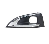 KBNGCAQ Fog Lamp Grille Cover Compatible With Peugeot For GT 4008 5008 Car Front Bumper Lower Grille Fog Lamp Cover No Sensor Hole Fog Light Grill Trims Left