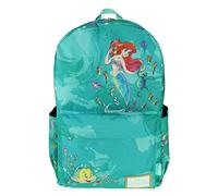 KBNL Classic Disney Ariel Backpack with Laptop Compartment for School, Travel, and Work, Multicolor, A22206-ARIEL