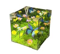 Kbnuetyg Butterfly Ambice Light - LED Plug - Decoration, Soft Light Device | Automatic Sensor Effect With Delicate Shine, At Home, Bathroom Room