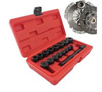 Kbnuetyg Clutch Alignment Tool Kit,17 Piece Rugged Car Alignment Kit | Automotive Supplies for Repair & Shop Maintenance