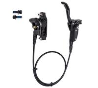 Kbnuetyg Hydraulic Brakes - Replacement Set for Bike with Front Adapter 76 cm Rear 135 cm, Mountain Bike Brake Set - for Cycling Adventures Road Commuting Urban Outdoor