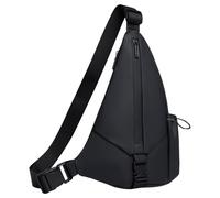 Kbnuetyg Men's Sling Backpack - Compact Waterproof Neck Bag, Triangular Shoulder Strap | Versatile Motorcycle - for Everyday Use of Camping Trekking