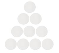 KBOLAE 10 Pieces 1mm Thick Flat Mineral Glass Watch Replace Parts Watchmaker 41mm, 10 pcs