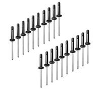 KBOLAE 20 Pcs Tri-Grip Tri-Fold Rivet Aluminum Pop Rivets for Kayak Canoe Boat