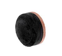 KBOLAE Artificial Pigskin Snooker or Pool Cue Tips Brown 11mm Medium