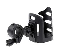 KBOLAE Bike Water Bottle Holder Cage Bracket Adjustable Mount Black