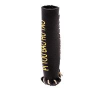 KBOLAE Black Leather Snooker Cue Tip Cover Wrap Protector Sleeve fit 10-11mm Stick