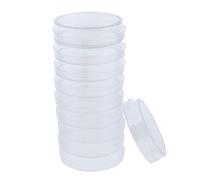 KBOLAE Lab Plastic Petri Dish Sterile Cell Tissue Culture Dish & Lid 60mm