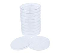 KBOLAE Lab Plastic Petri Dish Sterile Cell Tissue Culture Dish & Lid 90mm 2 Grids