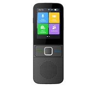 KBOLAE Language Translator Rechargeable Camera Real Time Accurate Interpreter Device Work Meeting Adults Seniors Learning Gadgets Black