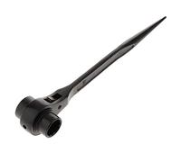 KBOLAE Scaffold Podger Ratchet Spanner Ratcheting Socket Wrench- BLK 22-24mm