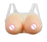 KBOLAE Silicone Breast Forms Soft Touching Lightweight for Cross Dress Drag Queen 1000g, C-1000g 1Set