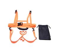 KBOLAE Ski and Snowboard Harness Trainer for Kids Teaching Ski Ski Shoulder Harness Orange, 30-52cm