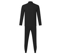 KBOPLEMQ Men's 100% Merino Wool Thermal Underwear Set, Premium Merino Wool Undershirt & Underwear, Thermal Functional Underwear, Men's Ski Underwear, Thermal Underwear, Winter Wash Set, black, XL