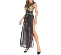 KBOPLEMQ Oktoberfest Carnival Woman Cosplay Cleopatra Goddess Fancy Dress
