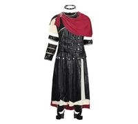 KBOPLEMQ Warrior Costume Men's Warrior Cosplay Gladiator Suit Roman Legionary Costume Luxury Roman Gladiator Outfit Roman Emperor Costumes Caesar Fancy Dress Costumes for Adults