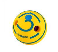 KBREE The Dog Toy Rolls Around and Makes The Sound The Ball is a high-Ball Idiot Laugh Ball The pet's gnashing of Teeth is eliminated and Endures The Sound-Making Ball