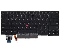 KBRPARTS Replacement Keyboard for Lenovo ThinkPad X1 Carbon Gen 7th & 8th, X1 Yoga Gen 4th & 5th with Backlit US Layout