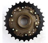 KBSXCGHD For SHIMANO MF TZ500 6 Speed 7 Speed Bicycle Freewheel 14-28T 14-34T Sprocket MTB Road Folding Parts Flywheel Locking Tool Flywheel Tools(7 Speed14-34T)