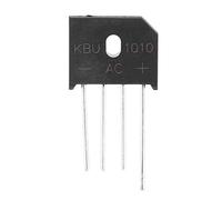KBU1010 Rectifier Bridge Diode Bridge 10A 1000V, Converts AC to DC for Household Appliances/Industrial Circuits, Compact Design & Stable Performance (Electronic Components) (5 ones sold)