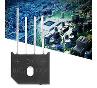 KBU1010 Rectifier Bridge Diode Bridge 10A 1000V, Converts AC to DC for Household Appliances/Industrial Circuits, Compact Design & Stable Performance (Electronic Components) (10 sold)