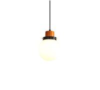 KBUUKYYXouy Modern Art Style Brown Hanging Lamp BedHead Decorative Glass Pendant Light Spherical Shape Hanging Chandelier Suitable for Lobby Bedroom Farmhouse Kitchen Island Corridor