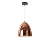 KBUUKYYXouy Modern Light Luxury Style Red Copper Hanging Lamp BedHead Decoration Iron Pendant Light Dome Design Hanging Chandelier Suitable for Lobby Bedroom Farmhouse Kitchen Island Corridor