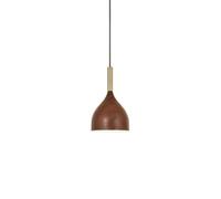 KBUUKYYXouy Modern Minimalist Brown Hanging Lamp Headboard Decoration Iron Pendant Light Cone Shaped Hanging Chandelier Suitable for Lobby Bedrooms Farmhouses Kitchens Island Corridors