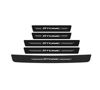 KBUYS Car Door Sill Threshold Protector Rear Trunk Bumper Anti-Scratch Stickers Compatible With KIA Stonic Logo 2021 2020 2019 2018 2017 2016 2015 (Color : 5pcs)