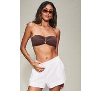 KBX Women's Bridal Annie Short in White | Size: 10 KBX White 10