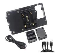 KBXBEZDZW Motorcycle Navigation Bracket For R1200GS For R1250GS LC For ADV For R 1200 GS Adventure Motorcycle Accessories Mobile Phone Navigation Handlebar Bracket Support 12MM Phone GPS Holder(2)
