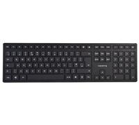 KC 6000 Slim Wired Keyboard, Black - CHERRY