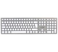 KC 6000 Slim Wired Keyboard, Silver - CHERRY