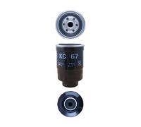 Fuel Filter fits NISSAN SUNNY 1.7D 2.0D 84 to 00 Mahle 164003S30A 164005M311 New