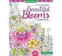 KC Doodle Art Beautiful Blooms Coloring Book: (KC Doodle Art)